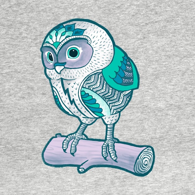 Mandala Owlet by Theysaurus